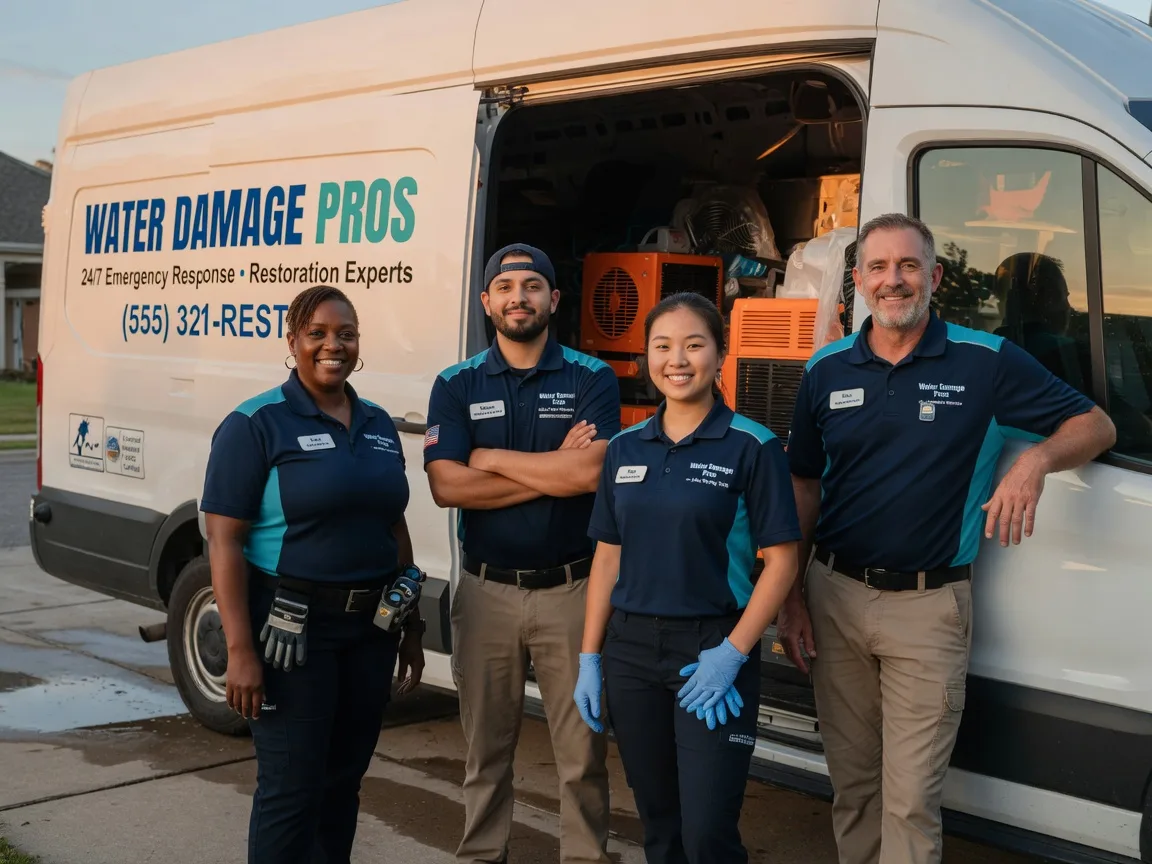 Water Damage Restoration company in New Washington, OH