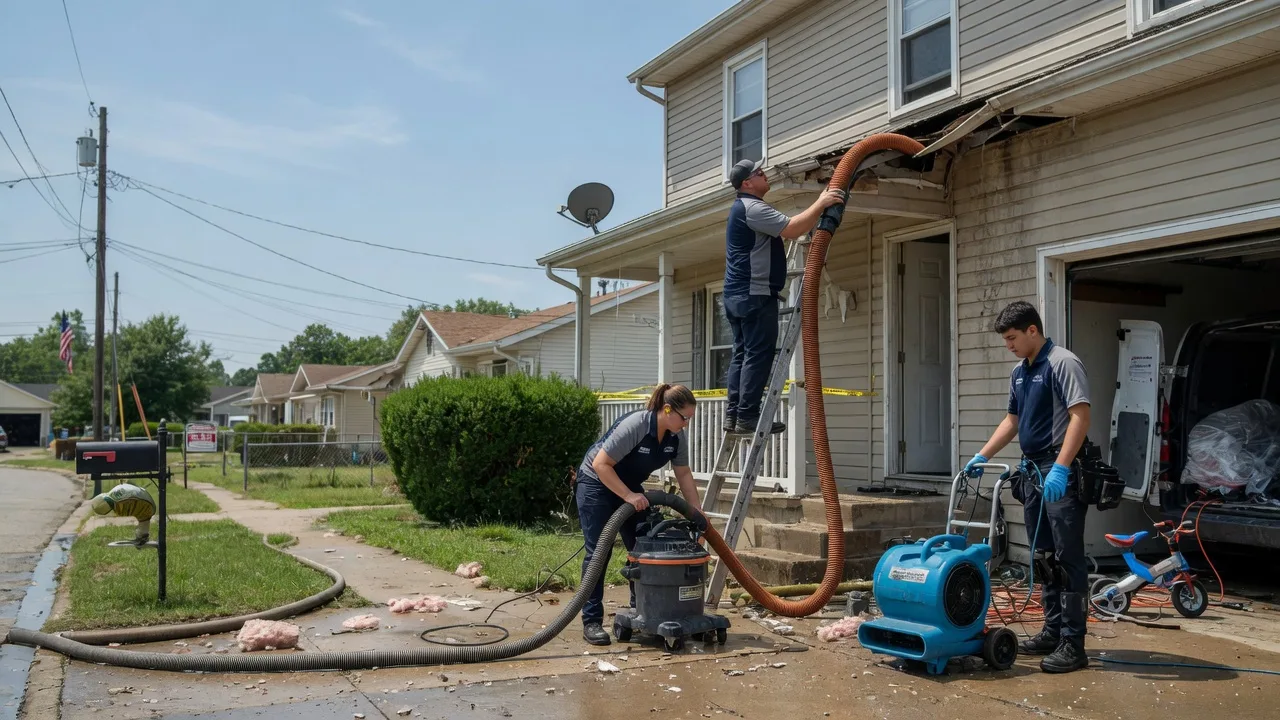 Water Damage Restoration in New Washington, OH near me